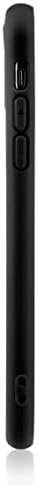 iPhone 11 Pro Max Durumda, darbeye Dayanıklı Ultra Slim Fit Silikon Siyah Kapak TPU Yumuşak Jel Kauçuk Kapak Şok Direnci