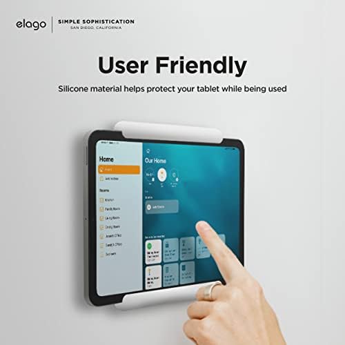 elago Tablet Duvar Montajı Yeni iPad Mini ile Uyumlu, iPad Pro ile Uyumlu, iPad Air ile Uyumlu ve Çoğu iPad ile Uyumlu, iPad