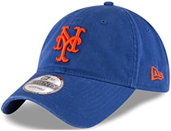 Yeni Dönem New York Mets Çekirdek Klasik 9Twenty Ayarlanabilir Kap Şapka Mavi 11417785