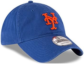 Yeni Dönem New York Mets Çekirdek Klasik 9Twenty Ayarlanabilir Kap Şapka Mavi 11417785