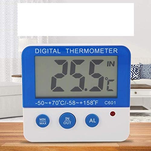 SAWQF Dijital Higrometre Termometre, Kapalı Termometre nem monitörü, Büyük Ekran Sıcaklık ve Nem Ölçer