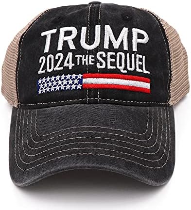 Trump 2024 Şapka Donald Trump Şapka Amerika'yı Geri Al MAGA ABD Ayarlanabilir beyzbol Şapkası