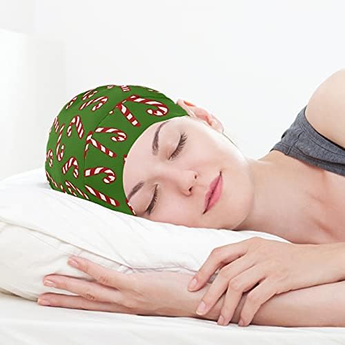Kafatası Kap Uyku Kap Çalışma Şapka Bonnet Beanies Kadınlar için Şeker Noel Şeker Kırmızı Yeni Yıl Yeşil Uyku Kap Çalışma
