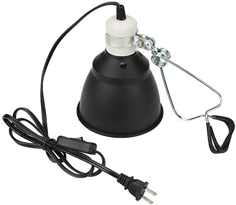 KUIDAMOS 300 W sürüngen ısıtma lambası, UVA / UVB ampul lamba lamba tutucu ile Anti-Sıcak Kafes lamba tutucu Sürüngenler