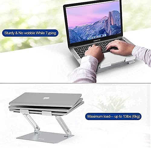 BESİGN LS10 ve LS03 Alüminyum Laptop Standı, Ergonomik Bilgisayar Standı, Yükseltici Tutucu Dizüstü Standı