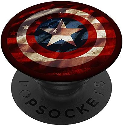Marvel Kaptan Amerika Amerikan Bayrağı Dolgu PopSockets Kavrama ve Telefonlar ve Tabletler için Standı
