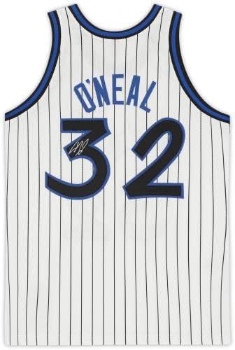 Shaquille o'neal Orlando Magic İmzalı Beyaz 1993 Mitchell & Ness Otantik Forma-İmzalı NBA Formaları