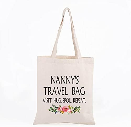 WCGXKO Dadı Hediye anneler Günü Hediyesi Dadı Büyükanne seyahat hediyesi makyaj çantası Dadı Hediye Torunları (DADI'NIN SEYAHAT
