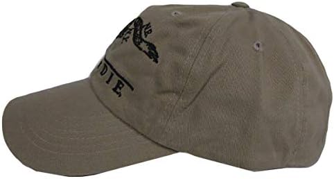 Katıl ya da Öl Benjamin Franklin Bej Haki Çay Partisi İşlemeli beyzbol şapkası Kap (RUF)