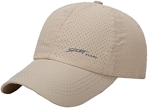 Unisex beyzbol Kapaklar Nefes Streç Fit Kap Yaz Örgü güneş şapkaları Hafif UV Koruma geniş şapka Spor Kapaklar