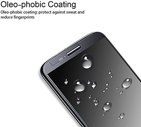 (2 Paket) Supershieldz Nokia 6 Temperli Cam Ekran Koruyucu için Tasarlanmış, (Tam Ekran Kapsama Alanı) 0.33 mm, Çizilmez,