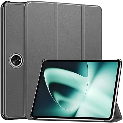 Tablet Koruyucu Klipler Kılıf OnePlus Pad için 11.6 inç 2023 Üç Katlı Akıllı Tablet kılıfı, Sert PC Arka Kabuk İnce Kılıf