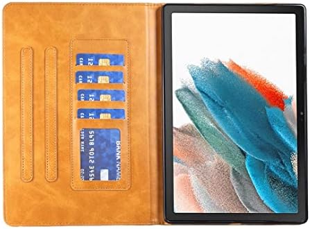 Tablet kılıfı, Koruyucu kapak, Tablet kapağı Premium PU Deri Kılıf Samsung Galaxy Tab ile Uyumlu A8 10.5 X200 / X205 (2021),Kart