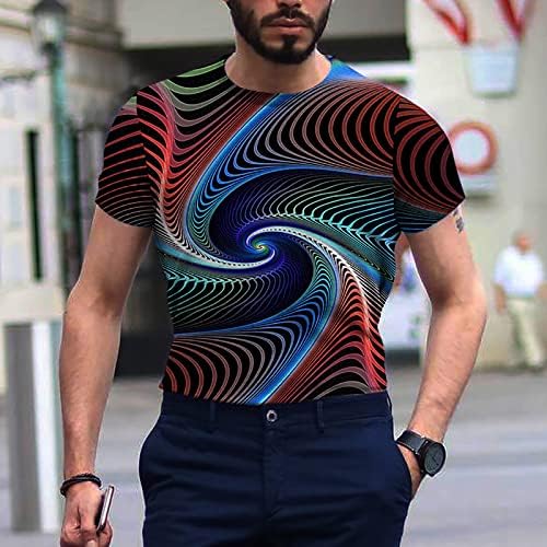 Erkek 3D Baskı Gömlek Serin Komik T Shirt Erkekler için Yenilik grafikli tişört Moda Rahat Streetwear Erkekler için