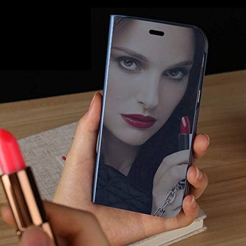 Ykybhx Kızlar Kadınlar için iPhone 13 Pro Max Ayna Telefon Kılıfı ile uyumlu, iPhone 13 Pro Max Durumda Glitter Şeffaf Ayna
