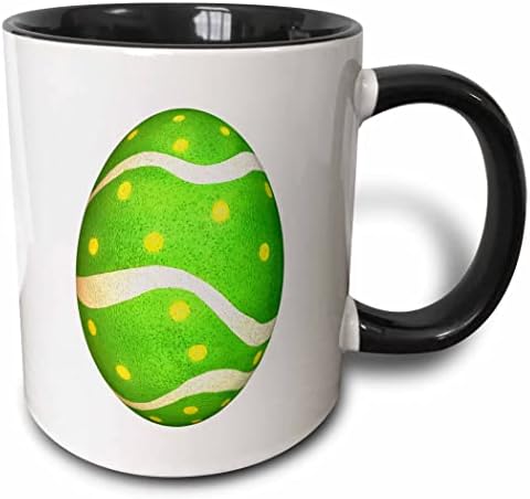 3dRose Boehm Grafik Tatil Paskalya-Boyalı Noktalar Paskalya Yumurtası-Kupalar (mug_43233_9)
