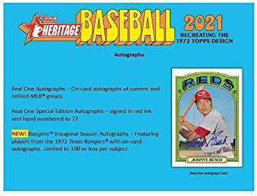 2021 Topps Miras Beyzbol Askı Paketi