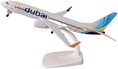 Uçak Modelleri 20cm için Fit Air Fly B737 Döküm Uçak Modeli Boeing 737-800 Uçak Modeli ile Tekerlekler Grafik Ekran