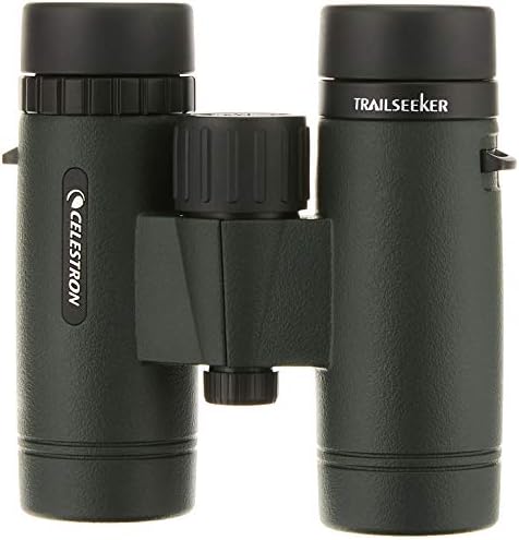 Celestron-TrailSeeker 10x32 Dürbün-Tamamen Çok Kaplamalı Optikler – Yetişkinler için Kompakt Dış Mekan ve Kuş Gözlem Dürbünleri-Faz