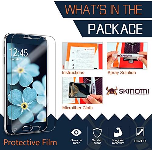 Skinomi Ekran Koruyucu ile Uyumlu OnePlus Nord N20 5G Temizle TechSkin TPU Anti-Kabarcık HD Film