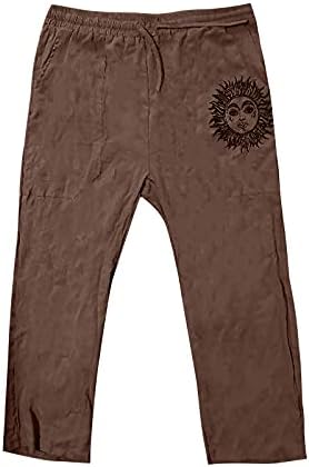 WENKOMG1 İş Kargo Pantolon Erkekler için İş Baggy Sweatpants Açık Temel Pantolon Rahat spor pantolon Büyük ve Uzun Kot