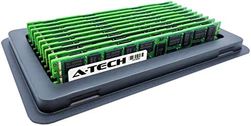 A-Tech 128 GB Kiti (8x16 Gb) RAM bellek hp ProLiant DL180 G6-DDR3 1600 MHz PC3-12800 ECC Kayıtlı RDIMM 2Rx4 1.5 V Sunucu