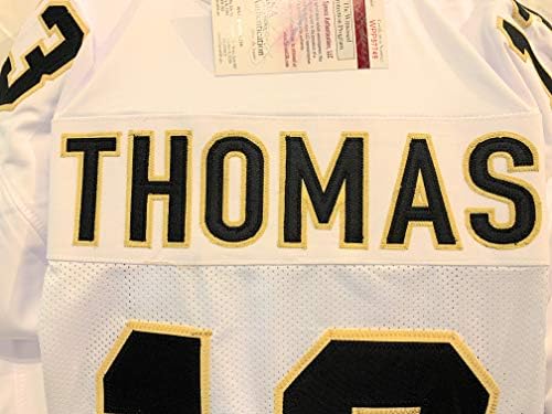 Michael Thomas New Orleans Saints İmzalı İmza Beyaz Özel Jersey Siyah ' ın JSA Tanık Sertifikalı