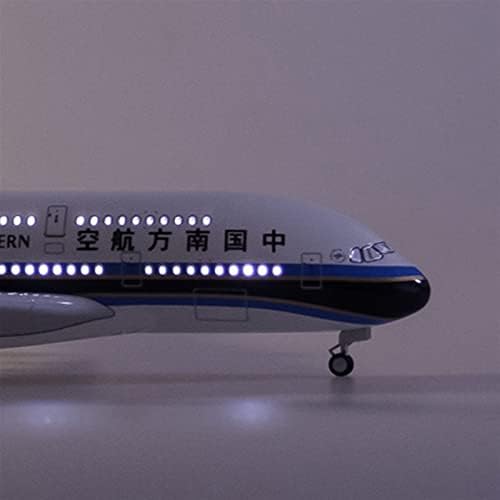 RCESSD Kopya Uçak Modeli 1/160 Boeing B777 Hava Çin Uçak Modeli Ölçekli Uçak Döküm Reçine Uçak ışıkları koleksiyonu (Renk