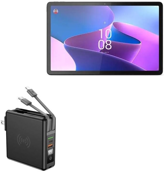 Lenovo Tab P11 Pro (2. Nesil) ile Uyumlu BoxWave Şarj Cihazı (BoxWave ile Şarj Cihazı) - Kablosuz Genç Duvar Şarj Cihazı