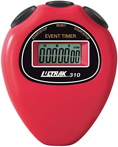 Ultrak 310-Etkinlik Zamanlayıcısı Spor Kronometre-Kırmızı