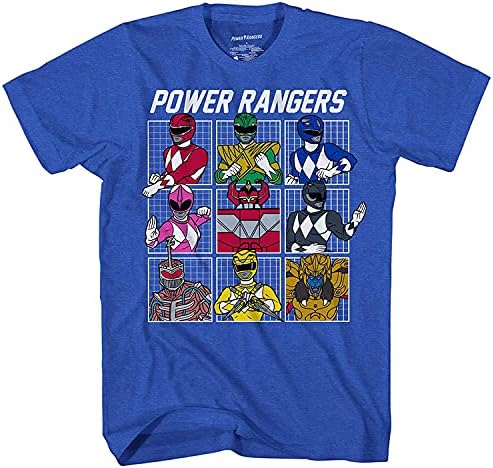 Power Rangers Güçlü Morphin Gömlek-Güçlü Morphin Erkek grafikli tişört