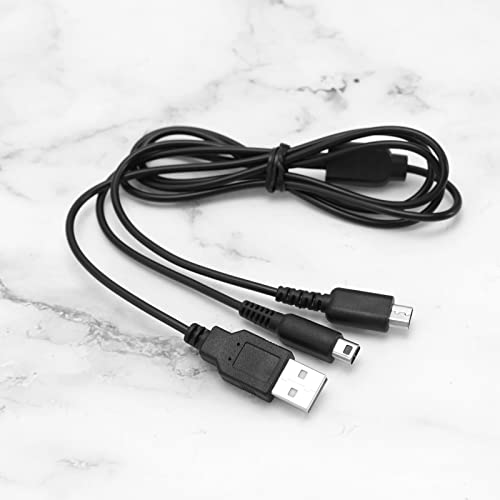 Efendisi Araçları 2 Adet USB Güç şarj aleti kablosu Kablosu Değiştirme ile Uyumlu Nintendo 3DS/ 3DS XL/ 2DS/ DSi/DSi XL/Yeni