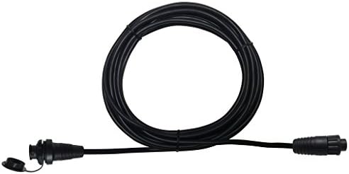 ICOM OPC1000 Komut Mikrofonu II için 20 Fit Standart Kablo, Siyah