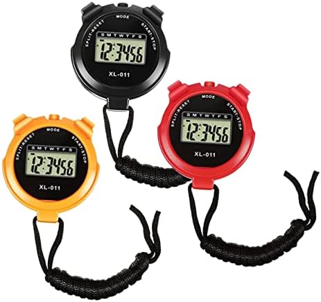 INOOMP 15 Pcs Elektronik Spor kronometre Zamanlayıcı Çocuklar için Elektrikli Zamanlayıcı Açık Zamanlayıcı Durdurma Saatler