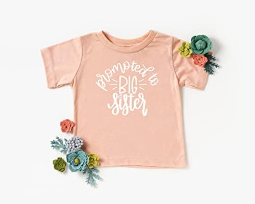 Zeytin Seviyor Elma Terfi Büyük Kardeş Renkli Duyuru T-Shirt Bebek ve Yürümeye Başlayan Kızlar için Kardeş Kıyafetleri