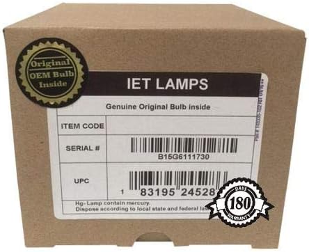 Orijinal OEM Yedek Lamba Chrıstıe 003-120504-01 için Projektör-IET Lambaları Bir Yıl Garanti ile (Güç Philips)