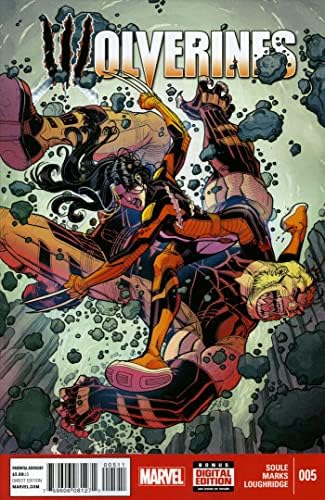 Wolverines 5 VF; Marvel çizgi romanı / Sabretooth X-23