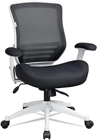 BOLİSS ergonomik ofis koltuğu Ofis Bilgisayar Masası Koltuğu Yükseklik Ayar Kolu Bel Destek Fonksiyonu-Siyah