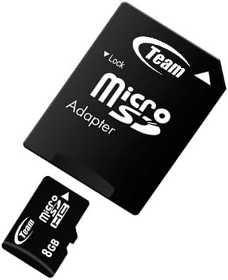 8GB sınıf 10 microSDHC takım yüksek hızlı 20MB / Sn hafıza kartı. Blackberry Pearl 8110 8120 8130 için Yanan Hızlı Kart.