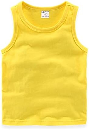 CuteOn Bebek Kolsuz Tankı Üstleri Fanila Unisex pamuk gömlekler Tees