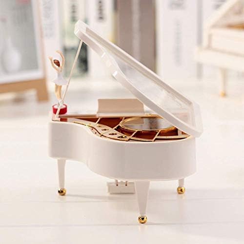 SFYSP Mini Piyano Müzik Kutusu Klasik Vintage doğum günü hediyesi El Krank Tipi Müzik Kutusu Hareketi Romantik Süs Müzik