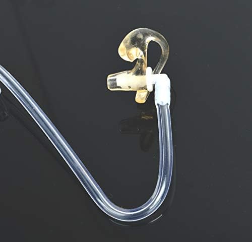 HYS 1 Telli Kulaklık Akustik Tüp Kulaklık Yumuşak Silikon Kulak Tomurcukları Orta Kulak Kalıbı Motorola 2.5 mm Talkabout