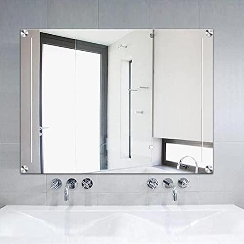 12 ADET Ayna Vidaları Saf Bakır Kap Dekoratif Ayna Çivi 30mm Çap Düz Ayna vidaları kapatma başlığı Çivi İşareti Reklam Donanım(Fırçalanmış