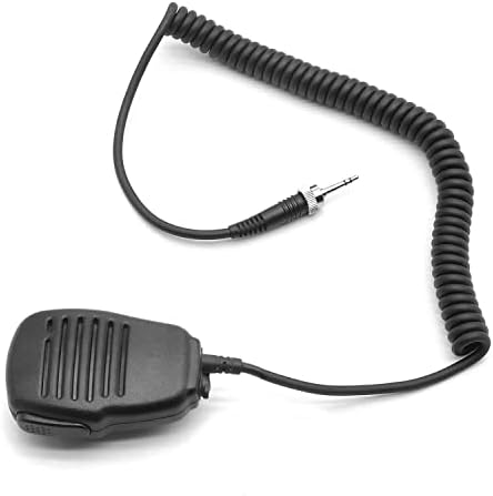CHOWWAY el Mikrofonu için Uniden 2 Yönlü VHF Deniz Telsizi MHS135 MHS350 UH073 UH075 UH076 UH078 Walkie Talkie 3.5 mm 1-pin