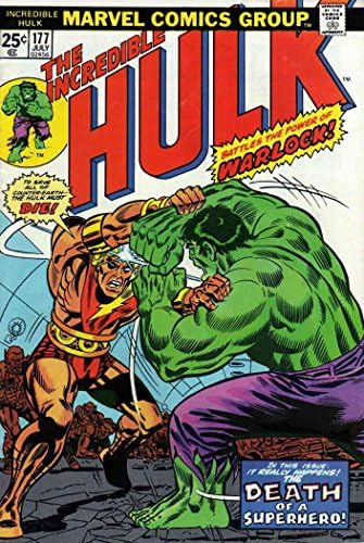 İnanılmaz Hulk, 177 (Marvel Değer Damgası ile) VG; Marvel çizgi romanı / Adam Büyücü Gerry Conway