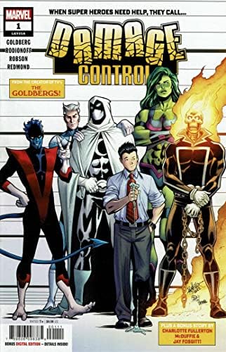 Hasar Kontrolü (4. Seri) 1 VF | NM ; Marvel çizgi romanı / 16, Goldberg'lerden Adam Goldberg tarafından