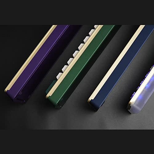 DRAOZA GK61 Özel DIY Oyun Mekanik Klavye Seti, Alüminyum Metal CNC Kabuk, RGB Çalışırken Değiştirilebilir 3pın / 5pın Anahtarı,