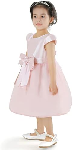 Topophilia fiyonk Kravat A-line Düğün Parti Elbiseler Toddler Kız Elbise Doğum Günü, Tatil, Günlük giyim