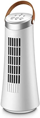 ISOBU LİLİANG-Mini Masa Kulesi Fanı,2 Hız İnce Bladeless Fan,Ultra Sessiz Hava Soğutucusu, Taşınabilir Kulplu Salınımlı Kişi