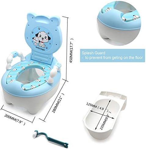 XKMT-Bebek Çocuk Taşınabilir Mavi Ayı Taşınabilir Lazımlık Eğitimi Tuvalet Koltuk Ped Toddler Güzel Tuvalet Rahat Yumuşak